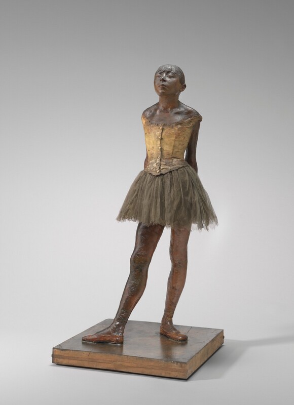 Degas’s Little Dancer sculpture